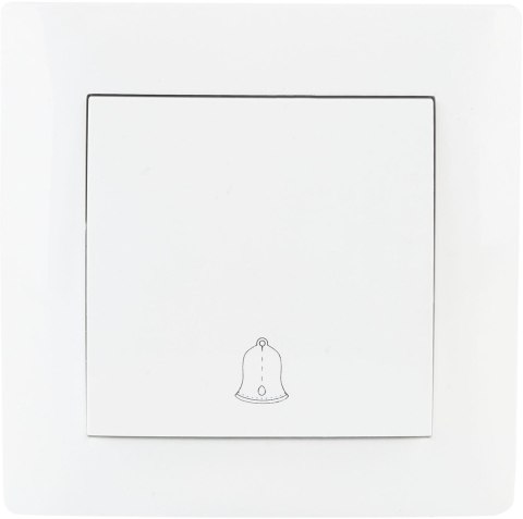 Przycisk dzwonkowy VCX LC 06 Biały