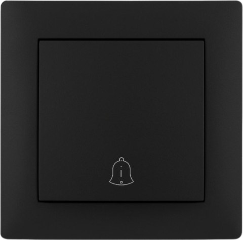 Przycisk dzwonkowy VCX LC 06 Czarny