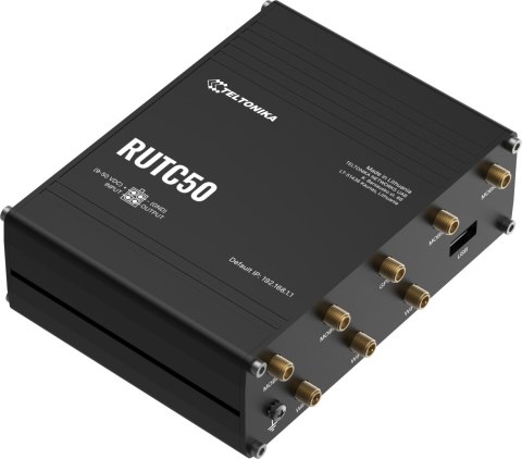 Teltonika RUTC50 router przemysłowy 5G (RUTC50200000) Teltonika RUTC50 router przemysłowy 5G (RUTC50200000)