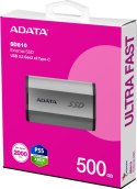 Dysk SSD Adata SD810 External 500GB USB3.2 srebrny
