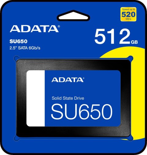 Dysk SSD Adata Ultimate SU650 512GB M.2 2280