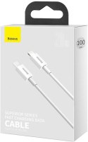 KABEL USB-C / Lightning iPhone Baseus Superior CATLYS-A02 1m 20W PD Quick Charging BIAŁY PREMIUM
