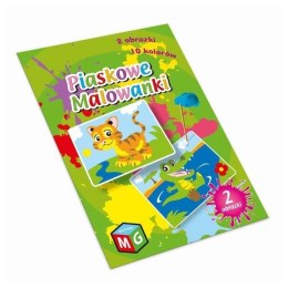 Piask.malow.-tygrys i krokodyl MULTIGRA