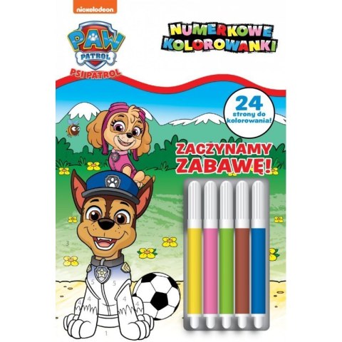 Psi patrol zaczynamy zabawę AWM WYDAWNICTWO Psi patrol zaczynamy zabawę AWM WYDAWNICTWO