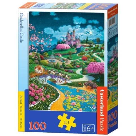 Puzzle 100 cinderella s castle CASTOR Puzzle 100 cinderella s castle CASTOR
