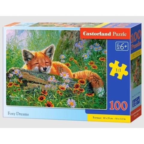 Puzzle 100 foxy dreams CASTOR Puzzle 100 foxy dreams CASTOR