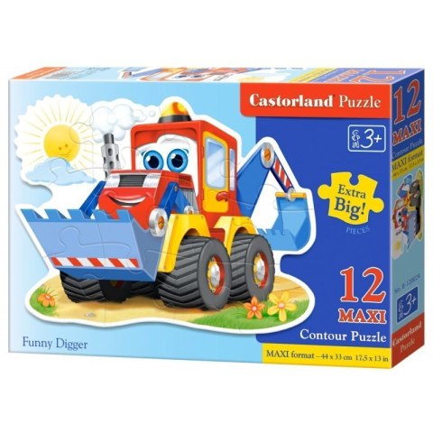 Puzzle 12 el. funny digger CASTOR Puzzle 12 el. funny digger CASTOR