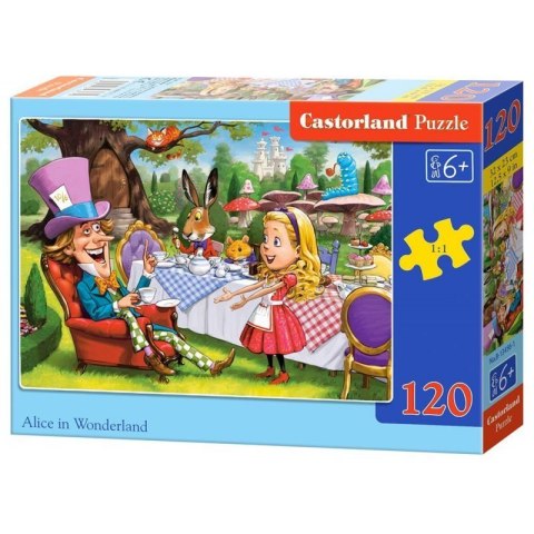 Puzzle 120el. alice in wonder. CASTOR Puzzle 120el. alice in wonder. CASTOR