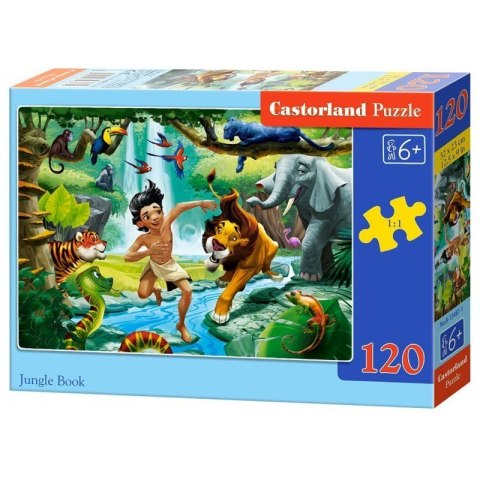 Puzzle 120el. jungle book CASTOR Puzzle 120el. jungle book CASTOR