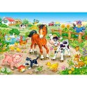 Puzzle 120el. on the farm CASTOR
