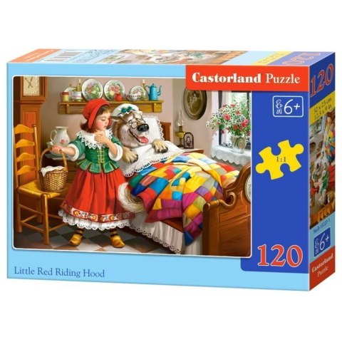 Puzzle 120el. red riding hood CASTOR Puzzle 120el. red riding hood CASTOR