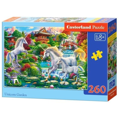 Puzzle 260 el. unicorn garden CASTOR Puzzle 260 el. unicorn garden CASTOR