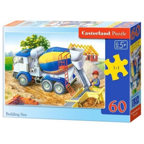 Puzzle 60el. building site CASTOR Puzzle 60el. building site CASTOR