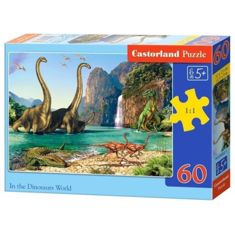 Puzzle 60el. dinosaurs world CASTOR Puzzle 60el. dinosaurs world CASTOR