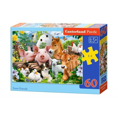 Puzzle 60el. farm friends CASTOR Puzzle 60el. farm friends CASTOR