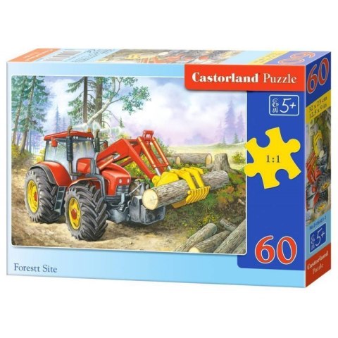 Puzzle 60el. forest site CASTOR Puzzle 60el. forest site CASTOR