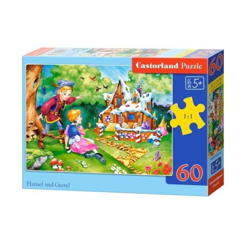 Puzzle 60el. hansel & gretel CASTOR Puzzle 60el. hansel & gretel CASTOR