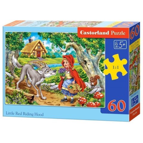 Puzzle 60el. red riding hood CASTOR Puzzle 60el. red riding hood CASTOR