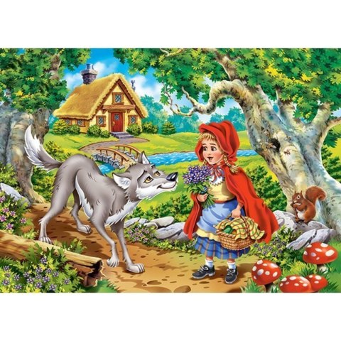 Puzzle 60el. red riding hood CASTOR Puzzle 60el. red riding hood CASTOR
