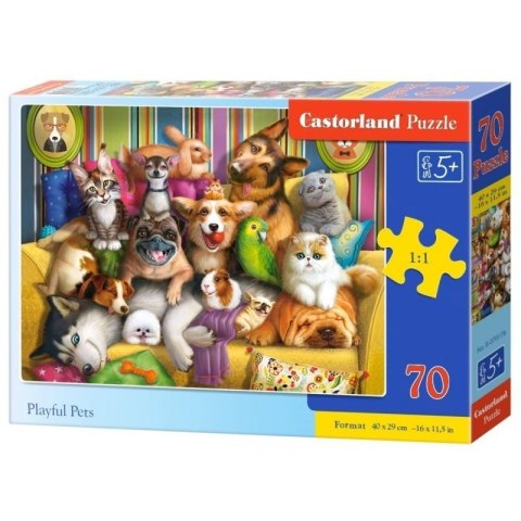Puzzle 70 playful pets CASTOR Puzzle 70 playful pets CASTOR
