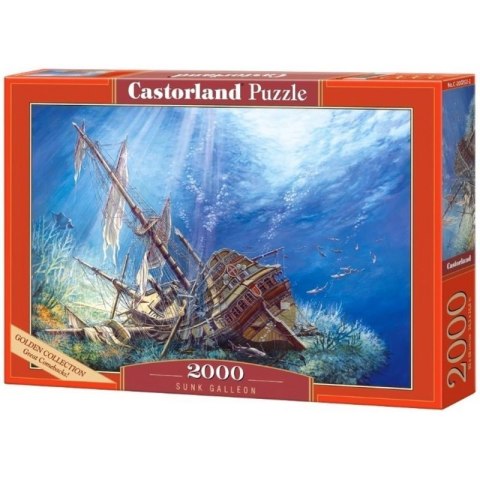 Puzzle sunk galleon 2000 CASTOR Puzzle sunk galleon 2000 CASTOR