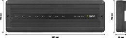 ENGO Controls ECB8-230 - Listwa przewodowa 8 stref do sterownia ogrzewaniem podłogowym, 230V, moduł pompy i kotła