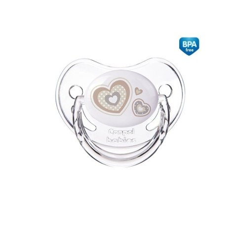 Smoczek gr sil.anat.6-18 beż CANPOL BABIES