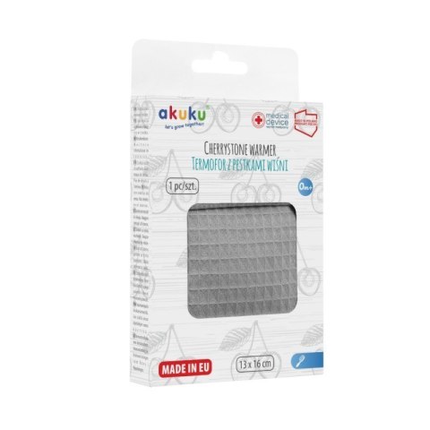 Termofor z pestk. wiśni grey AKUKU Termofor z pestk. wiśni grey AKUKU