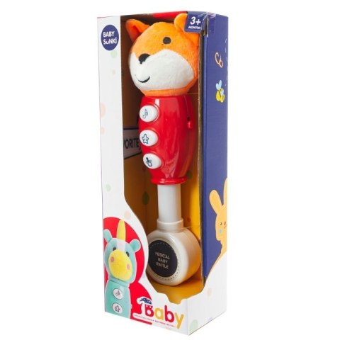 Zabawka pałka dźwięk. lis EUROBABY ZABAWKI