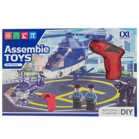 Zabawka skręcany helikopter EUROBABY ZABAWKI