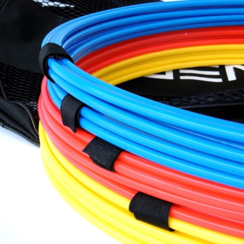 Drabinka koordynacyjna z obręczy 40cm - Legend Sport Drabinka koordynacyjna z obręczy 40cm - Legend Sport