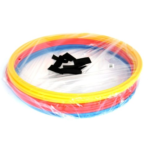 Drabinka koordynacyjna z obręczy 40cm - Legend Sport Drabinka koordynacyjna z obręczy 40cm - Legend Sport