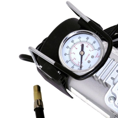 Kompresor jednocylindrowy elektryczny z manometrem - Legend Sport Kompresor jednocylindrowy elektryczny z manometrem - Legend Sport