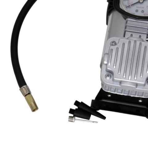 Kompresor jednocylindrowy elektryczny z manometrem - Legend Sport Kompresor jednocylindrowy elektryczny z manometrem - Legend Sport