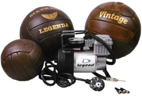 Kompresor jednocylindrowy elektryczny z manometrem - Legend Sport Kompresor jednocylindrowy elektryczny z manometrem - Legend Sport