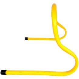 Mini płotek treningowy 30 cm| fluorescencyjny żółty | PVC | - Legend Sport