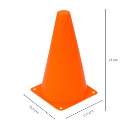 Pachołek treningowy 23 cm bez otworów - Legend Sport