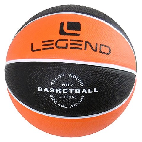 Piłka do kosza BB700 8 paneli czarno-pomarańczowa Legend Piłka do kosza BB700 8 paneli czarno-pomarańczowa Legend