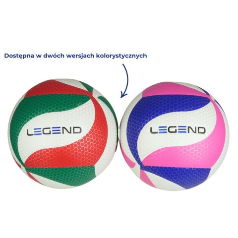 Piłka siatkowa VB9000 czerwień/zieleń/biel rozmiar 4 - Legend Sport Piłka siatkowa VB9000 czerwień/zieleń/biel rozmiar 4 - Legend Sport