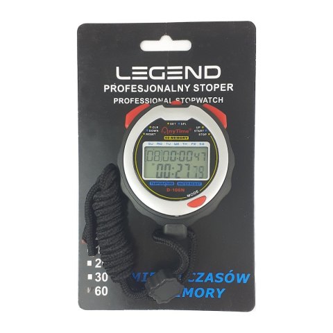Stoper sportowy profesjonalny 60 czasów - Legend Sport Stoper sportowy profesjonalny 60 czasów - Legend Sport