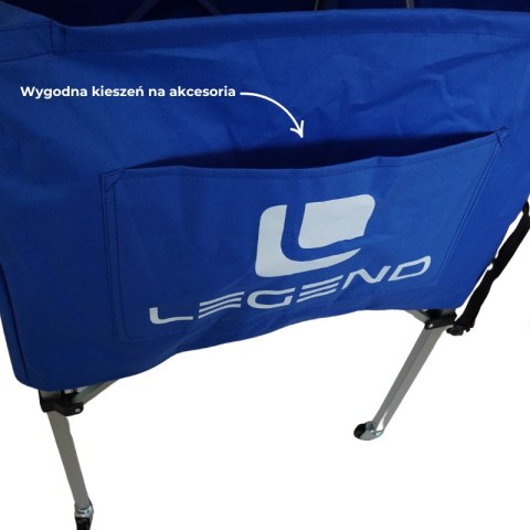 Wózek na piłki aluminiowy składany Parasol - Legend Sport
