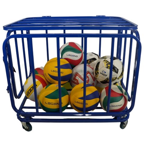 Wózek na piłki metalowy zamykany marki Legend