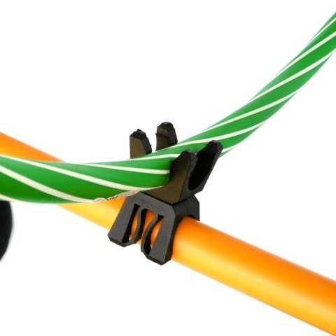 Złączka obrotowa do tyczek czarna