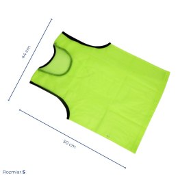 Żółty znacznik treningowy fluorescencyjny obszyty lamówką marki Legend